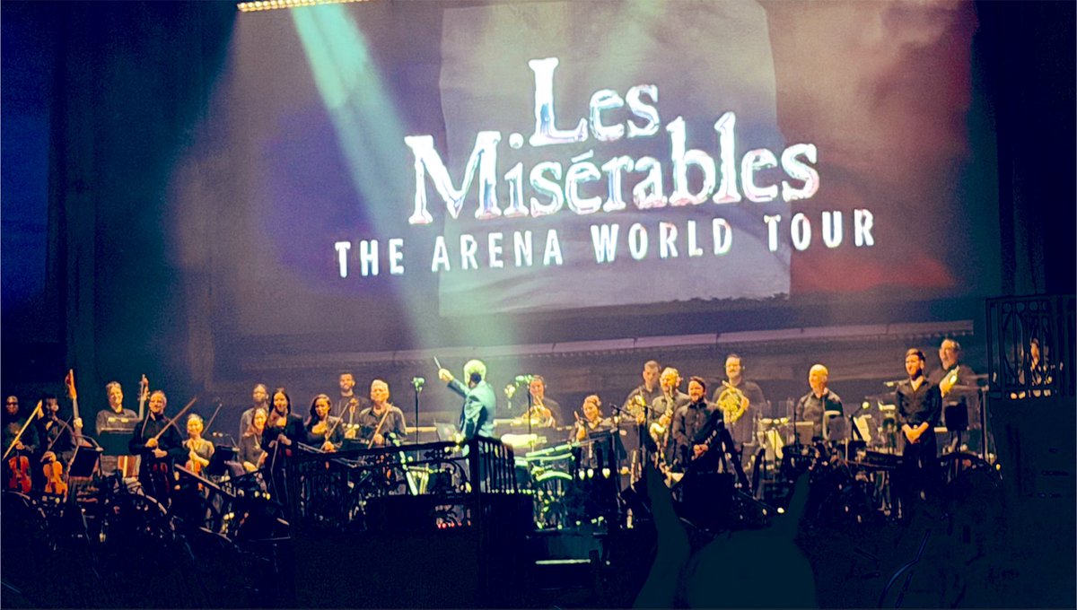 MyNameMe99's tweet photo. July 29, 2026. Les Misรฉrables: The Arena World Tour was absolutely phenomenal. An unforgettable night at Radio City Music Hall. ๐ญ๐
#LesMiserables #LesMis #ArenaWorldTour #RadioCityMusicHall #NYC #MusicalTheatre #LiveTheatre #Broadway #StandingOvation #UnforgettableNight https://t.co/jSNQag3jmL