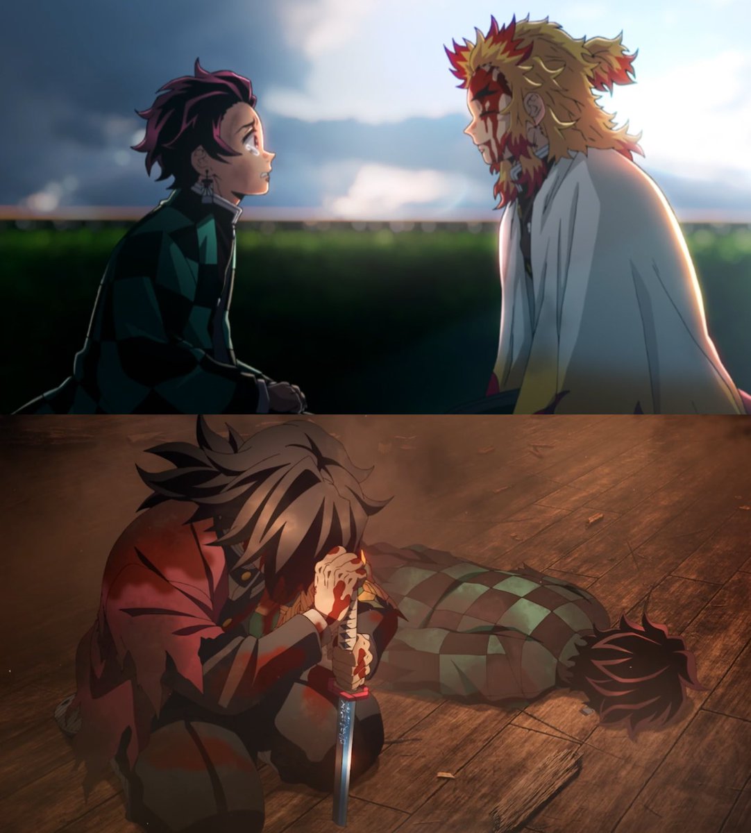 DemonSlayer_FP's tweet photo. Same opponent
Different endings https://t.co/vhV0c9LxCd