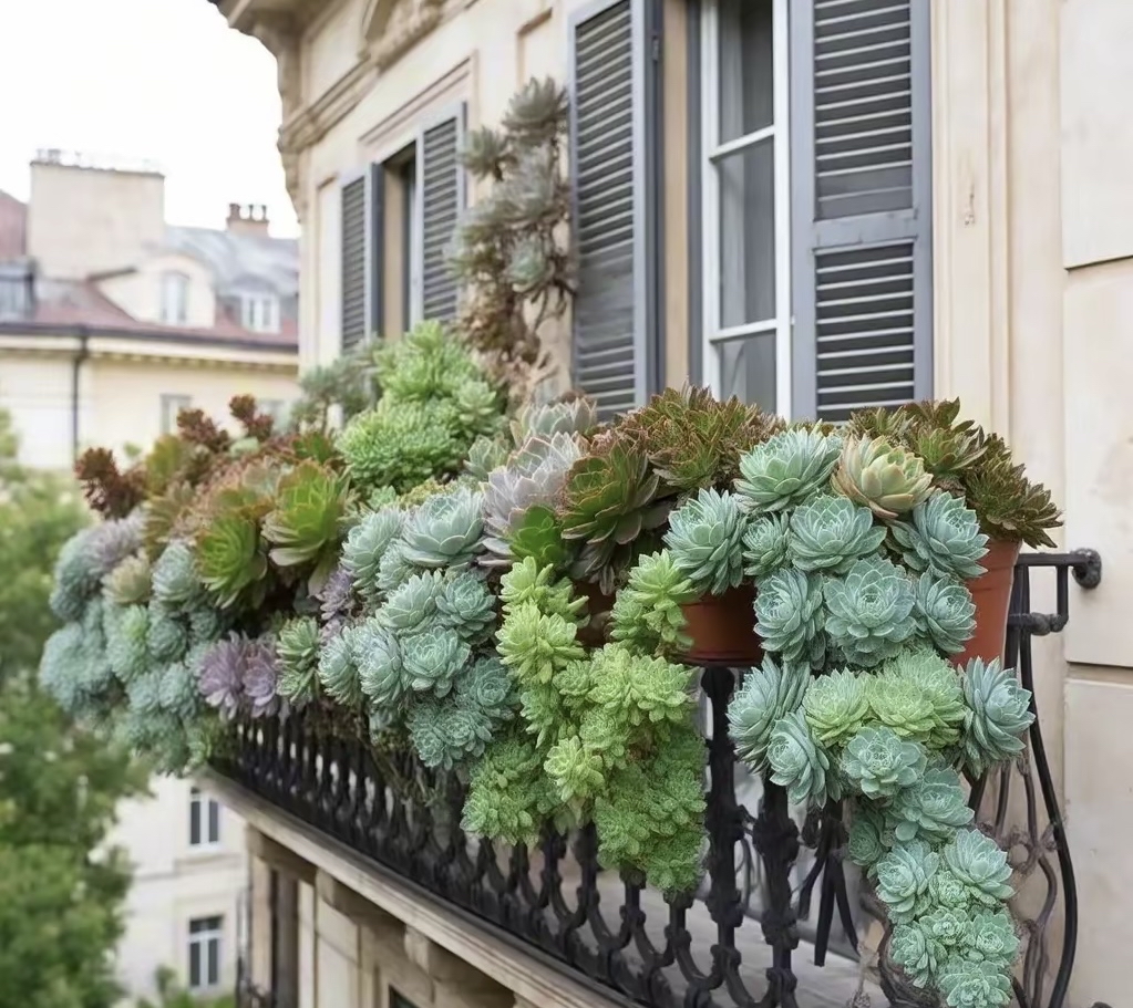 WondaBoccella's tweet photo. Little balcony used to just hold potted succulents, now my go-to spot for morning coffee and weekend chats with friends—small spaces, big joy upgrades!， https://t.co/eLINtc8S7f