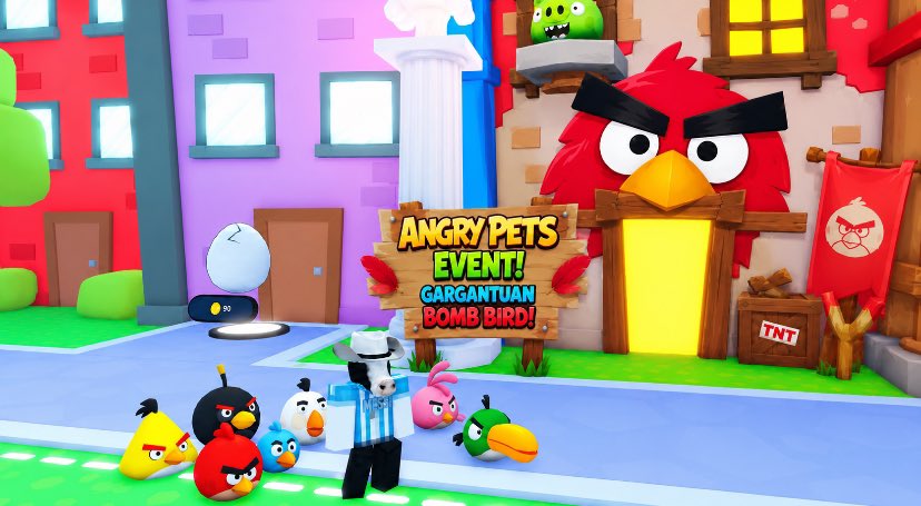 BuildOffOfGames's tweet photo. 🐦 ANGRY PETS!

🛡️ Protect Your Island!
💣 Sling A GARGANTUAN Bomb Bird!
🔭 Angry Pets from The Cosmos!

⚔️ RALLY YOUR CLANS FOR SATURDAY! https://t.co/Ili3WOJTYf