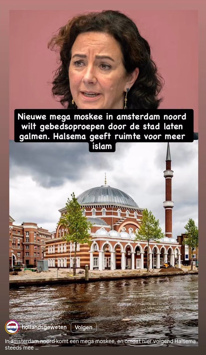 Symphony_res's tweet photo. Nieuwe mega moskee in Amsterdam-Noord wil gebedsoproepen door de stad laten galmen. Halsema geeft ruimte voor meer islam https://t.co/IxfMqnBLPI
