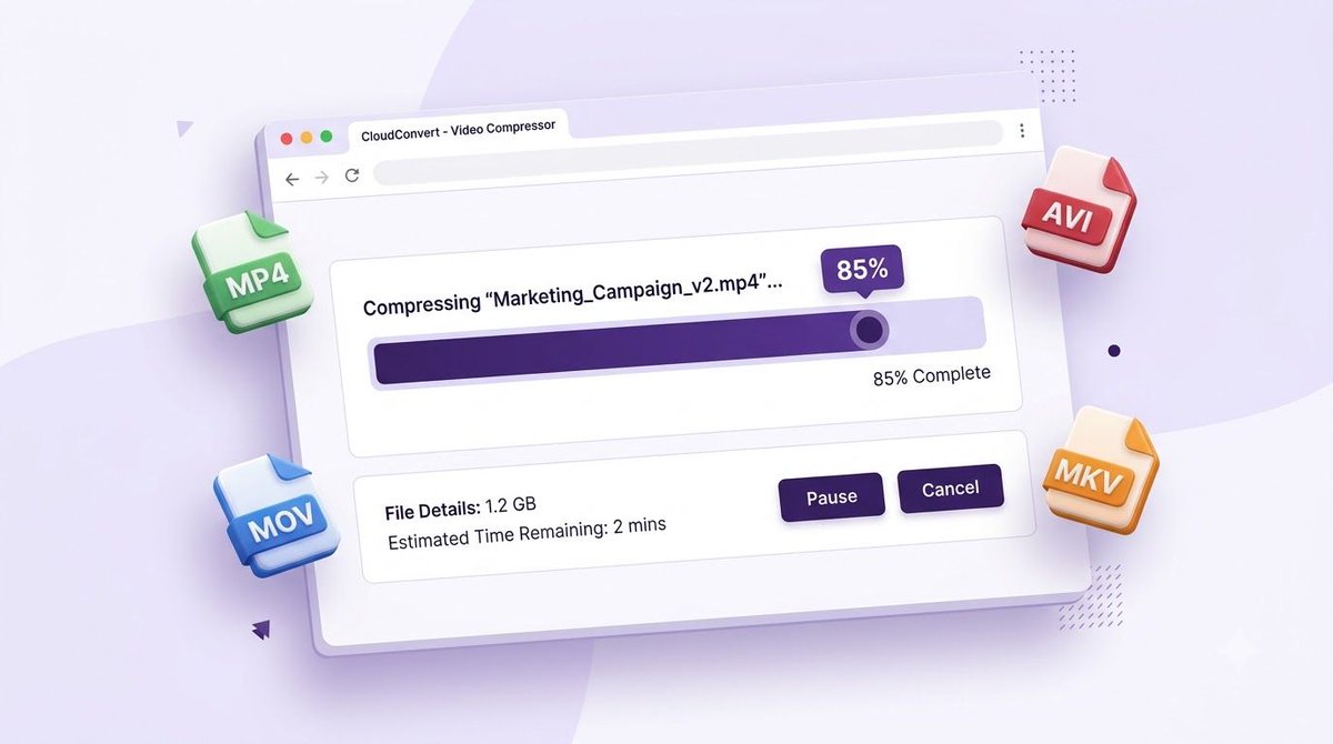 mxxq11011's tweet photo. Compressing large videos without losing quality is easier than you think. Upload any file up to 10GB, pick a compression level, done in seconds. 40+ formats supported β MP4, MOV, MKV, AVI. Free, cloud-based, no watermarks. https://t.co/2Z7gxuFZXf #FreeTool https://t.co/soSJYbtpZG