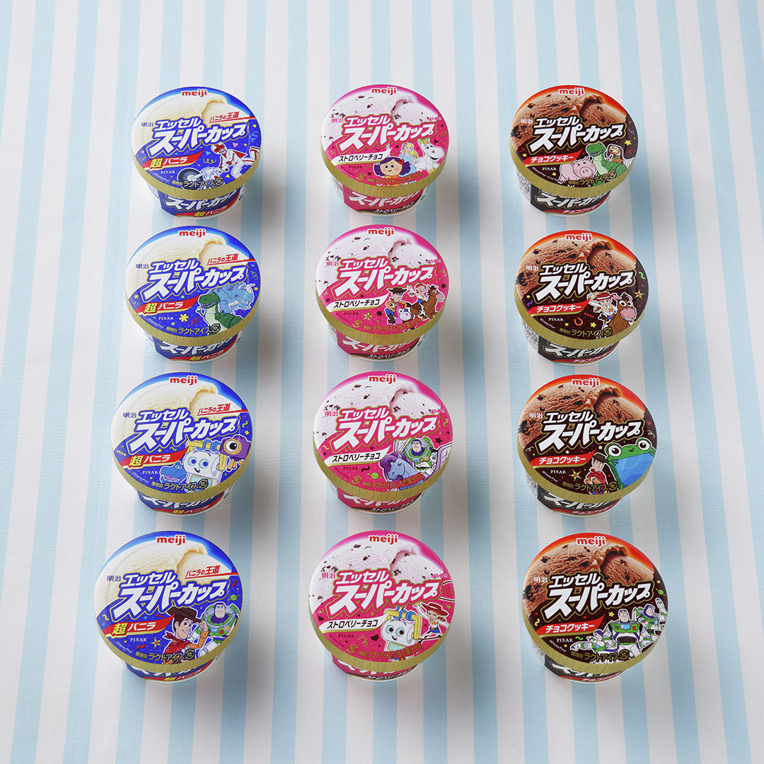 disney_shopping's tweet photo. 明治 エッセル スーパーカップ
明治 ブルガリア フローズンヨーグルトデザートの
「#トイストーリー」パッケージが期間限定で販売中！
⠀
8/21(金)までオリジナルグッズがもらえるキャンペーンも実施中！
⠀
▼詳細はこちら
https://t.co/8tVqJZDQ8Q（外部サイト） https://t.co/uwIlwR4qll