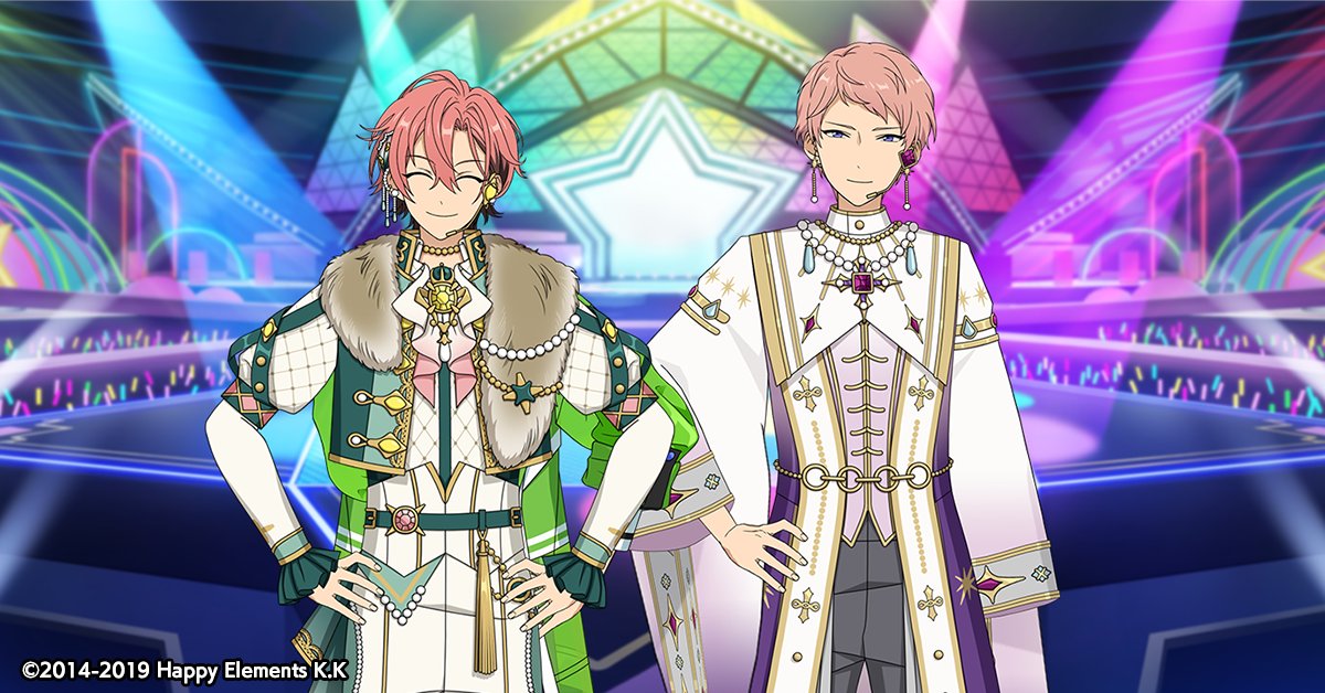 ensemble_stars's tweet photo. 【スカウト情報】

スカウトで登場するカードは以下のルーム衣装がアイドルロードで開放可能！💫

⭐5 舞珠、⭐3 チトセ：【MM MELLOW DEAR US衣装、私服（秋〜冬）】
⭐4 宗：【MM Valkyrie衣装、私服2（秋〜冬）、私服2（秋〜冬+マドモアゼル）】

詳細はスカウト詳細をご確認ください

#あんスタ https://t.co/wKubntL2HC