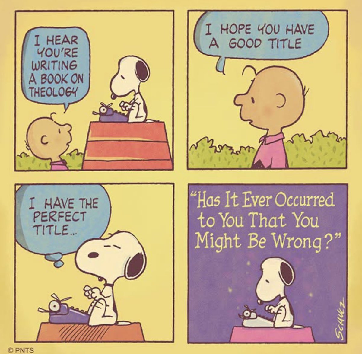 Peanuts_4Fans's tweet photo. The perfect title! #Peanuts https://t.co/XnhdOb4DVm