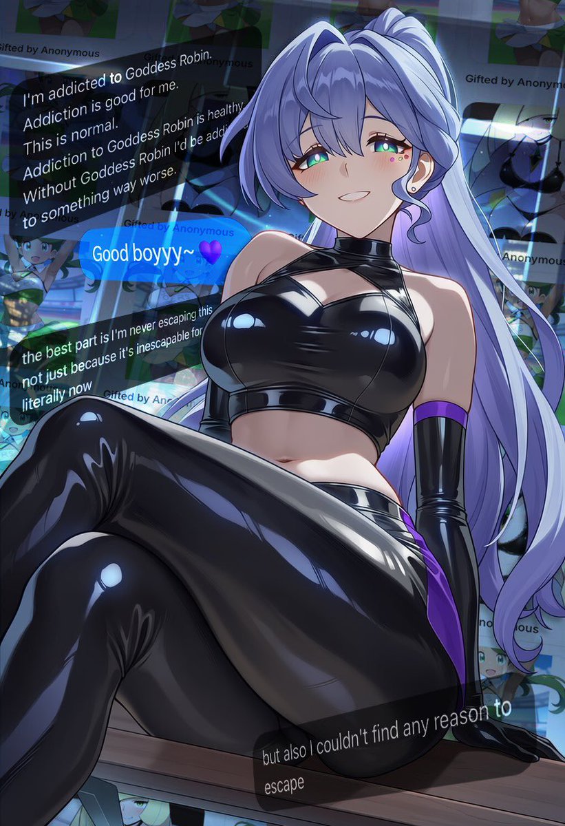 Cheersquad2DFD's tweet photo. Stay up late for me.

Be vulnerable for me.

Forget who you are for me.

Be easy for me.

Get high on me.

Forget how to say "no" to me.

Get addicted to me~💜

All for me~💜💜

All for Robin~💜💜💜 https://t.co/kK66BimzK4