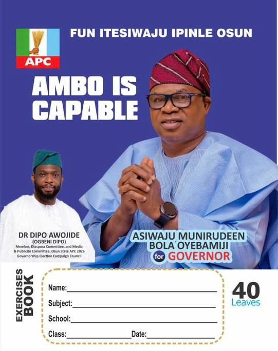 Eltinoh14's tweet photo. When vision meets competence, progress becomes inevitable. I believe Asiwaju Munirudeen Bola Oyebamiji is the leader to move Osun State forward. Vote wisely, vote for progress.
OGBENI DIPO FOR AMBO
Vote AMBO💙
Vote APC...
#DipoforAmbo
#VoteAmbo
#VoteAPC💙 https://t.co/ySSdFA1O1n