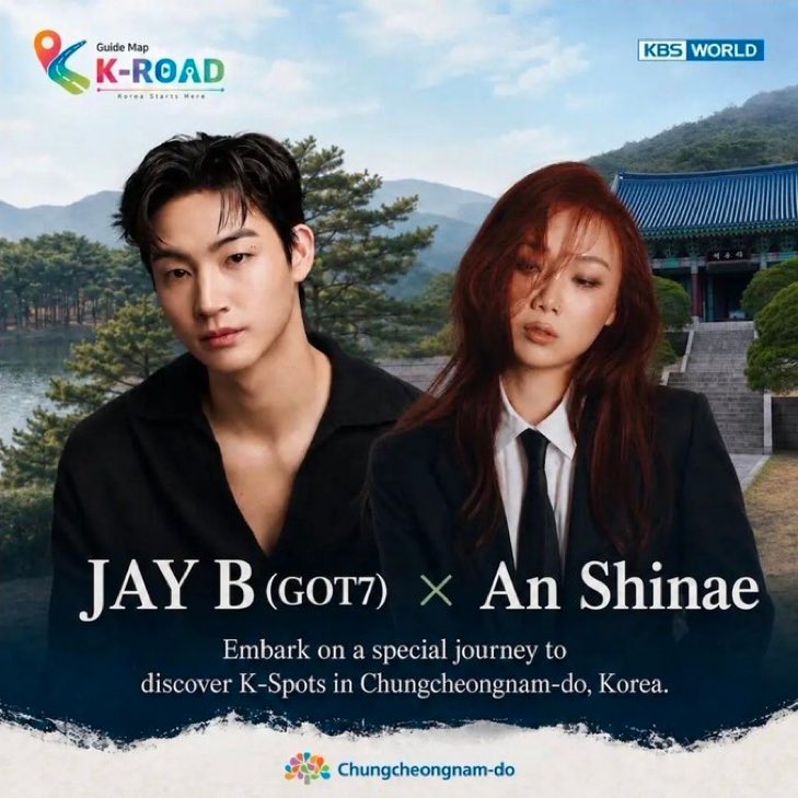 kbgmedia's tweet photo. #JAYB from #GOT7 has been confirmed as the featured guest on an upcoming episode of KBS WORLD TV’s travel program, 'Guide Map K-ROAD'. https://t.co/SSr0JeuqzO