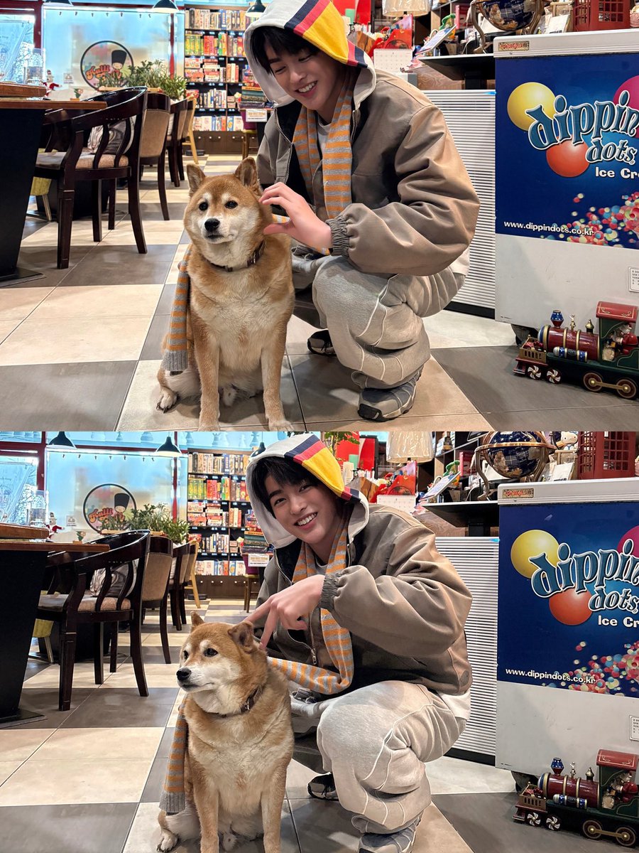 krtsi0_'s tweet photo. 건호와 강아지 https://t.co/A4NlLVPiCa