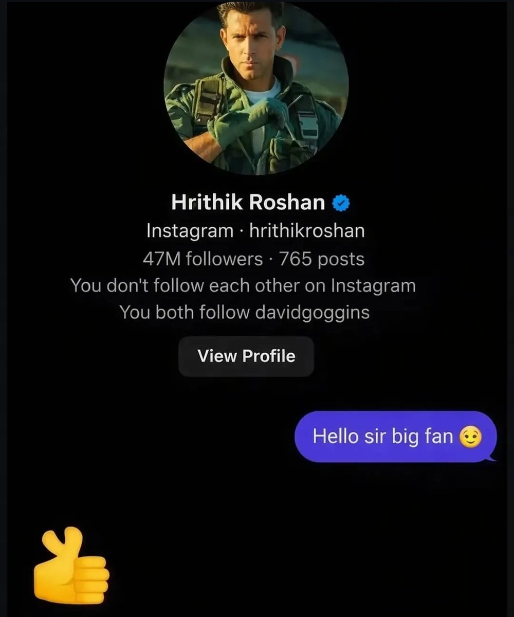 Kaartikkkkk's tweet photo. Hrithik Roshan replied to my message https://t.co/CBVdqtKhbd