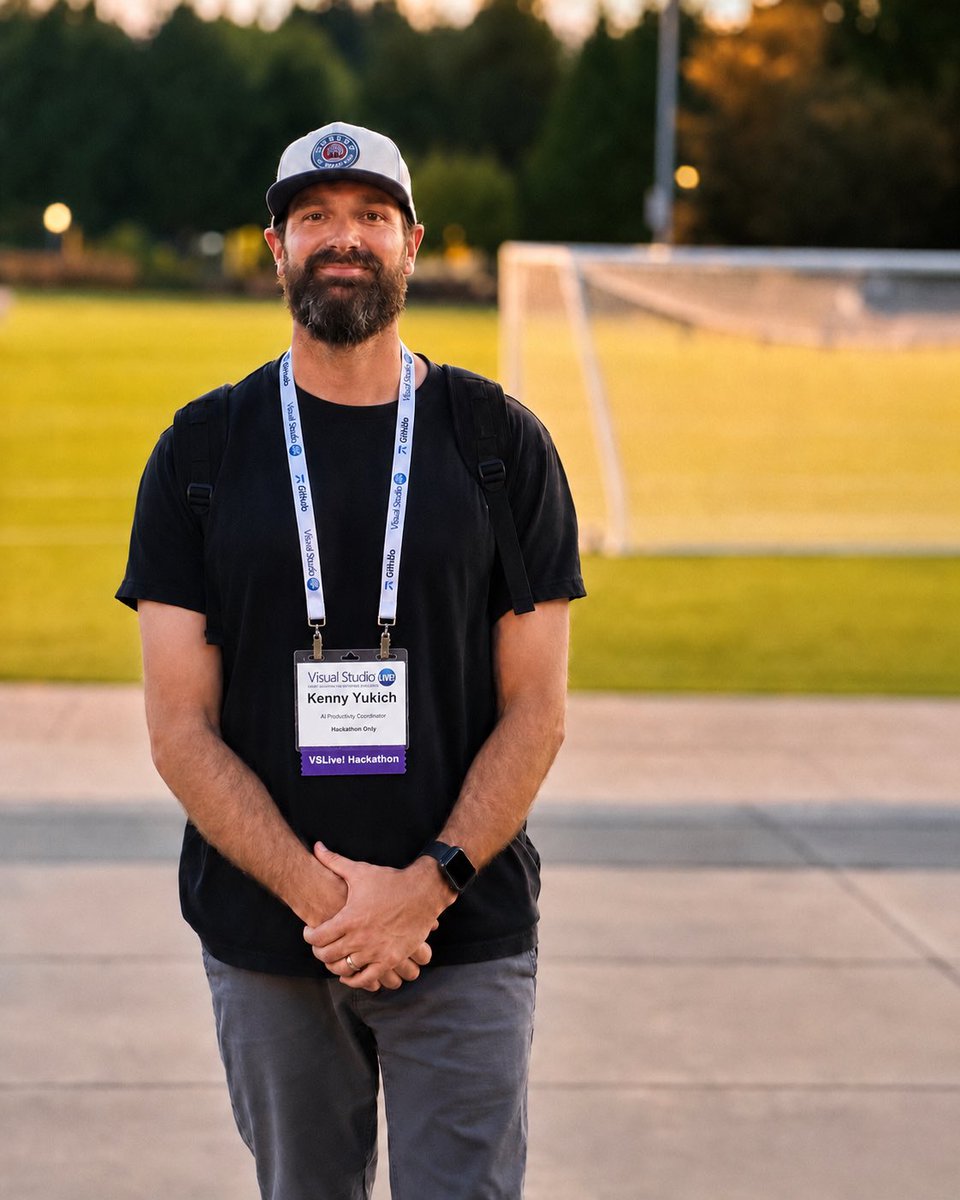 Ktrain_USA's tweet photo. Joined the @VisualStudio AI Hackathon at @Microsoft Headquarters! It was an amazing experience.
Grateful for the mentors, the energy, and the chance to compete ๐ซก
#VSLive #MicrosoftAI https://t.co/zmh27CXWkZ