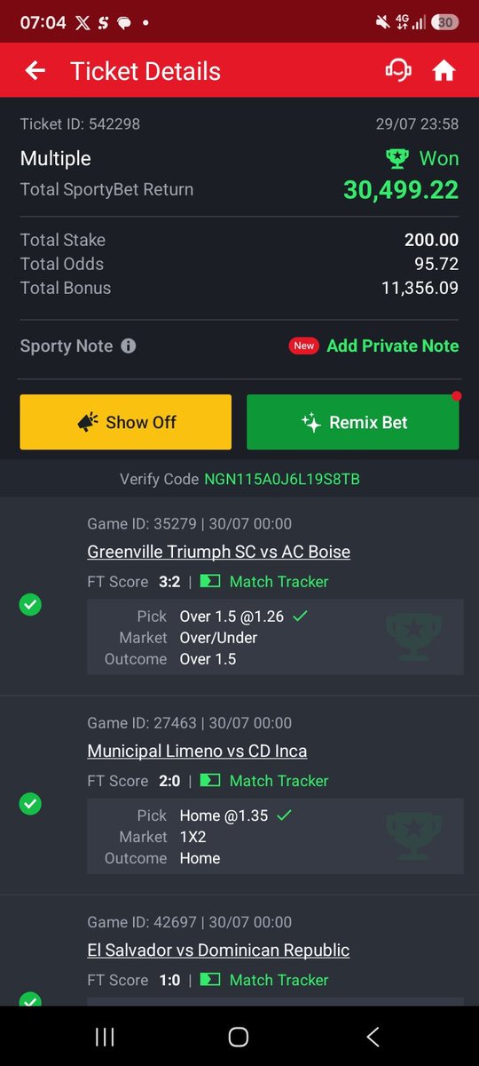 PrimeLux16's tweet photo. @lordshipszn Won 95 odds edit from your midnight game. Removed all the table tennis and I woke up to boom 💥 Thank you @lordshipszn https://t.co/wtcUVINi0n
