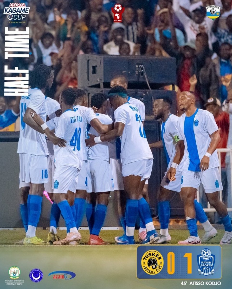 rodg051's tweet photo. @bbkigalifm #kagame's @aprfcofficial #Rwanda army football team lost 5-0 in his presence at the start of #CECAFAKagameCup2026 tournament then blocked the bus of #RayonSports @rayon_sports the people's team which won 1-0 against #Kenya #tuskerfc
APR FC y'umunyagitugu kagame ikomeje guseba ๐ https://t.co/vpMqMbKDBQ