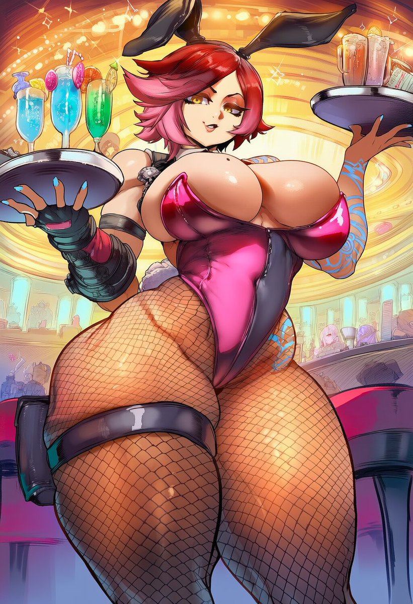 shira_shirayuki's tweet photo. QT Casino Bunnies

Everyone has been obsessed with bunnies lately, so lets try to make a trend!~ I invite @Seraphina_ruler @Dont_Chama_ @1Framekujos @BongBongPM &amp; @XShinaKaijuX to present their own Bunnies!~

Aeris (OC), Ruby Rose, Lilith the Firehawk &amp; Gemma, Little Miss Forge!~ https://t.co/3EKp43oWzi