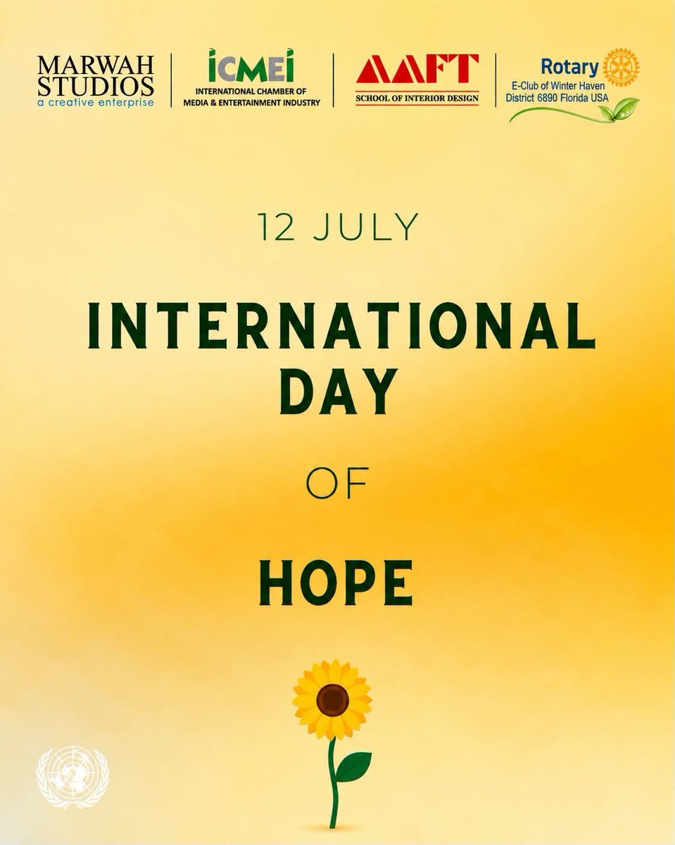 aaftnoida's tweet photo. Rotary E-Club of Winter Haven and AAFT- ISDC Celebrate International Day of Hope
https://t.co/PWQJkxnSxe https://t.co/tqDEmY5nLL
