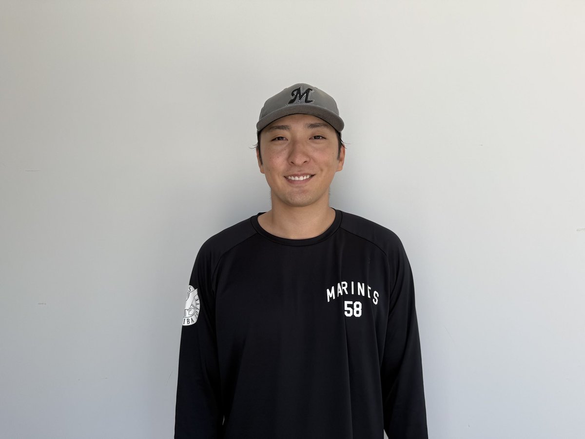 chibalotte_pr's tweet photo. 明日、先発予定の #河村説人 投手。 地元北海道で今季2度目の登板です。 「カード頭なのでチームに勢いをつけられるように頑張ります！」と意気込みを語ってくれました。
#chibalotte #広報 https://t.co/yapyA6na3k