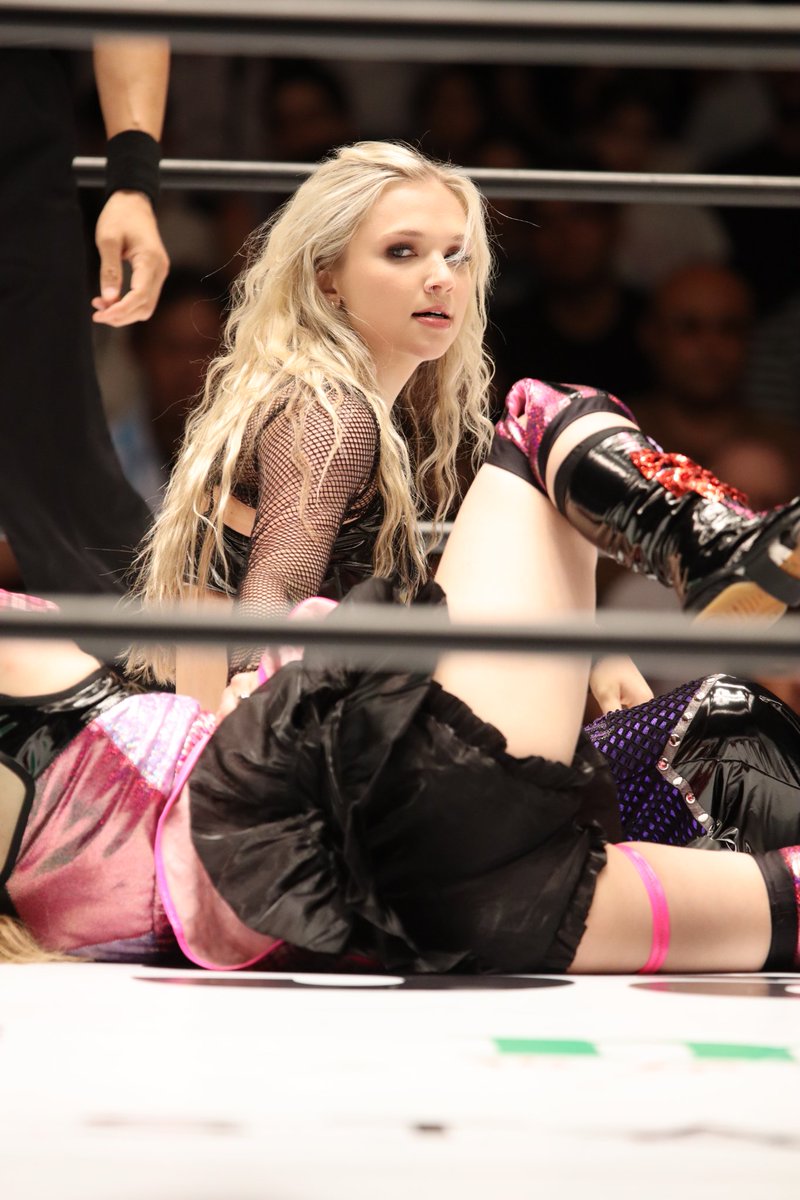 1976aurora's tweet photo. 2026.7.28 スターダム
後楽園ホール大会
ジュリア・ハートさんです🤗
#STARDOM
#JuliaHart https://t.co/S9tnmmVToG