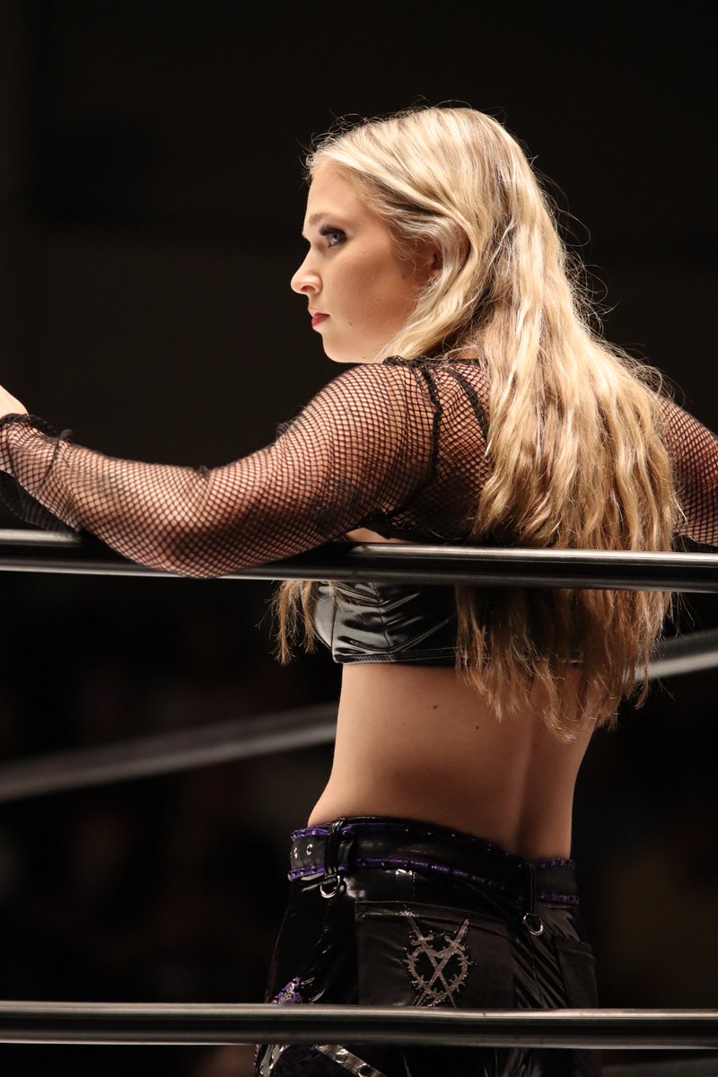 1976aurora's tweet photo. 2026.7.28 スターダム
後楽園ホール大会
ジュリア・ハートさんです🤗
#STARDOM
#JuliaHart https://t.co/S9tnmmVToG