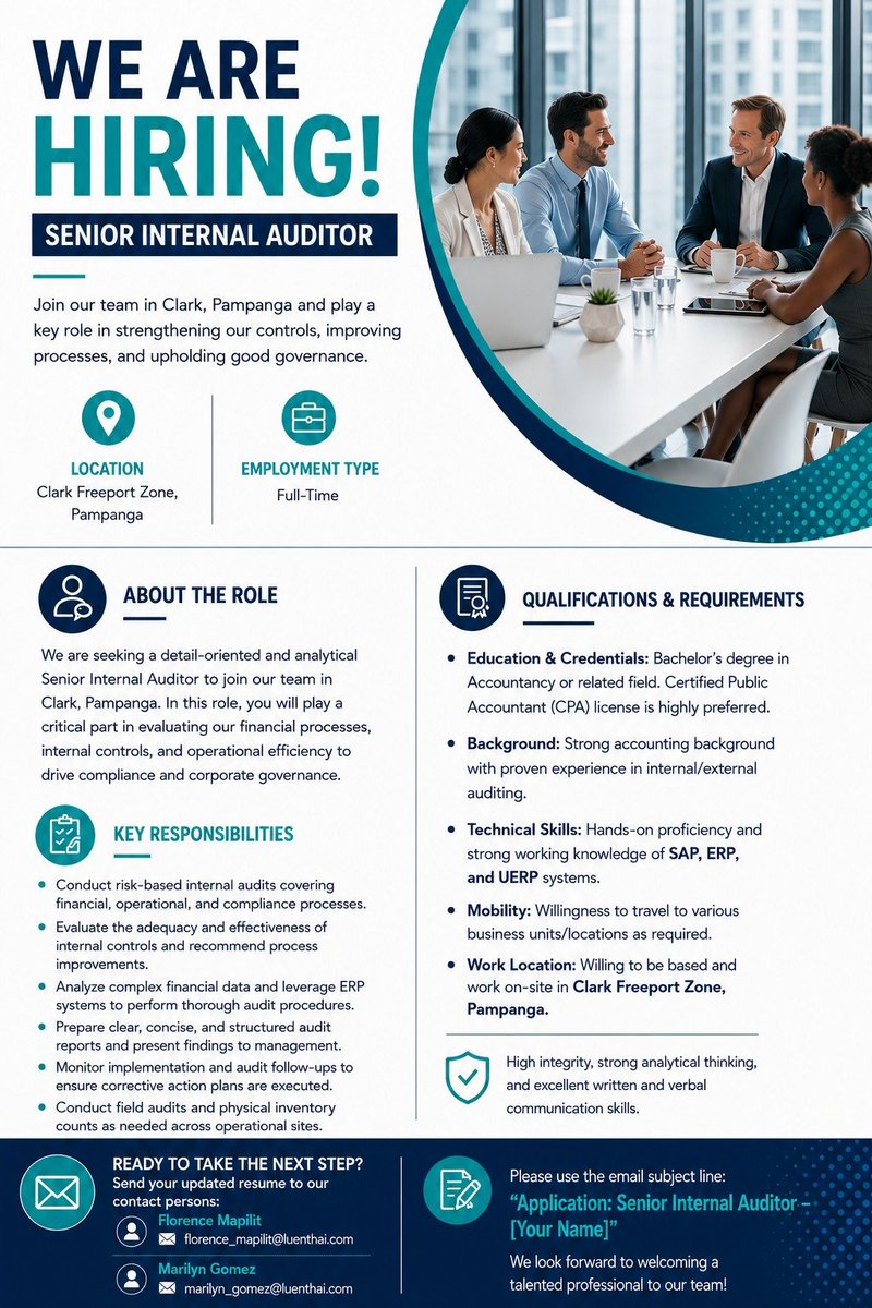 jenggay_vn's tweet photo. #hiring
#InternalAuditor https://t.co/LiXtbW57ks