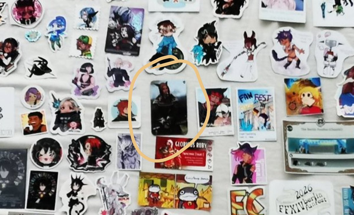 ZeithAldora's tweet photo. @NettleLemonade Spotted my White Mage card close to the middle of your treasure haul. Hi! 👋 https://t.co/PeinJZOu79