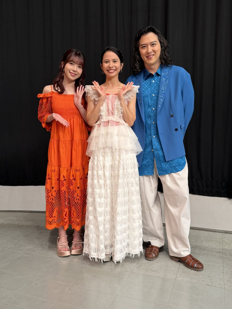 YabikuT's tweet photo. フジテレビ音楽番組「STAR」
今夜19:00〜の放送です☺︎

TSUZUMIちゃん、松也さんとともに、『モアナと伝説の海』スペシャルメドレーに参加させて頂きました🌊⛵️
暑い夏にぴったりの楽曲たち！！
ぜひご覧ください🙌 https://t.co/uIORhzSZWP