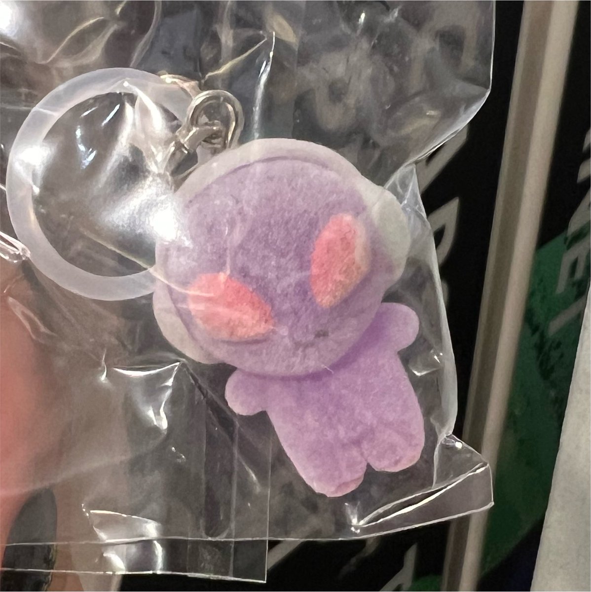 __t_2's tweet photo. 【交換希望】
Sammy エイリやん めじるしアクセサリー フロッキーチャーム シープラ限定

譲：パープル

求：グリーン

郵送での交換希望です。
お心当たりある方リプまたはDMお願い致します。 https://t.co/qU4NBZhNPn