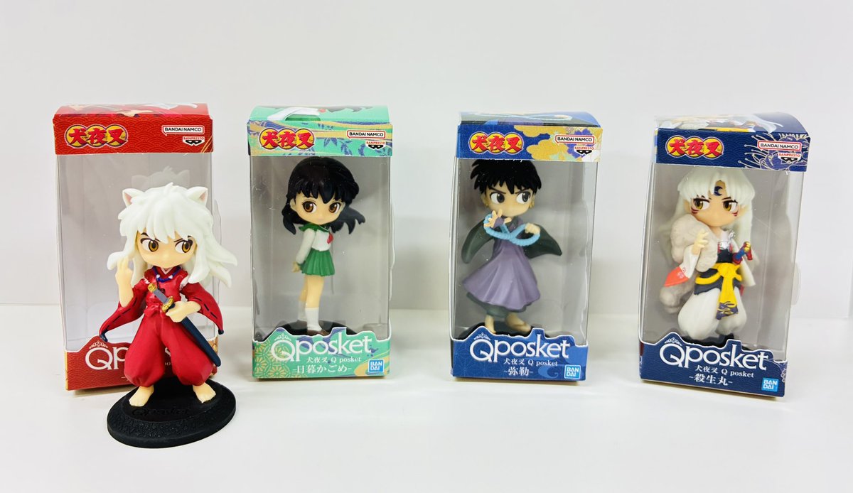 gasha_ikbkr's tweet photo. 【新商品入荷情報】

・TVアニメ「黄泉のツガイ」 カプセルフィギュアコレクション（500円）
・犬夜叉 Q posket（キューポスケット）ミニチュアコレクション（500円）

販売開始しております✨

#ガシャポンのデパート池袋総本店 https://t.co/NZPPQyK9w2