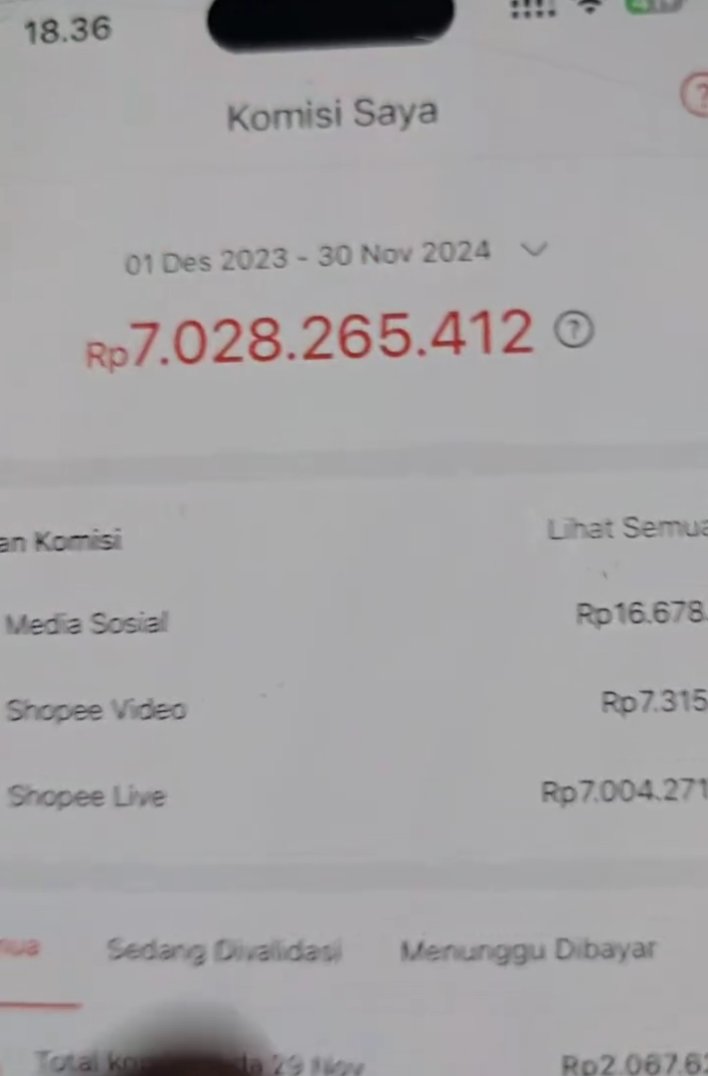 MiskinTV_'s tweet photo. Nonton di 'threads' seseorang membagikan hasil affiliatenya dalam 1 tahun. 
Gila luar biasa banget: Rp7M.

Keren bangettttttt. 
Ga heran kemaren temen deket ada yang cerita kalo istrinya dalam 12 hari bisa dapat Rp32jt. Riiiiilllll https://t.co/IycOWAXyDn