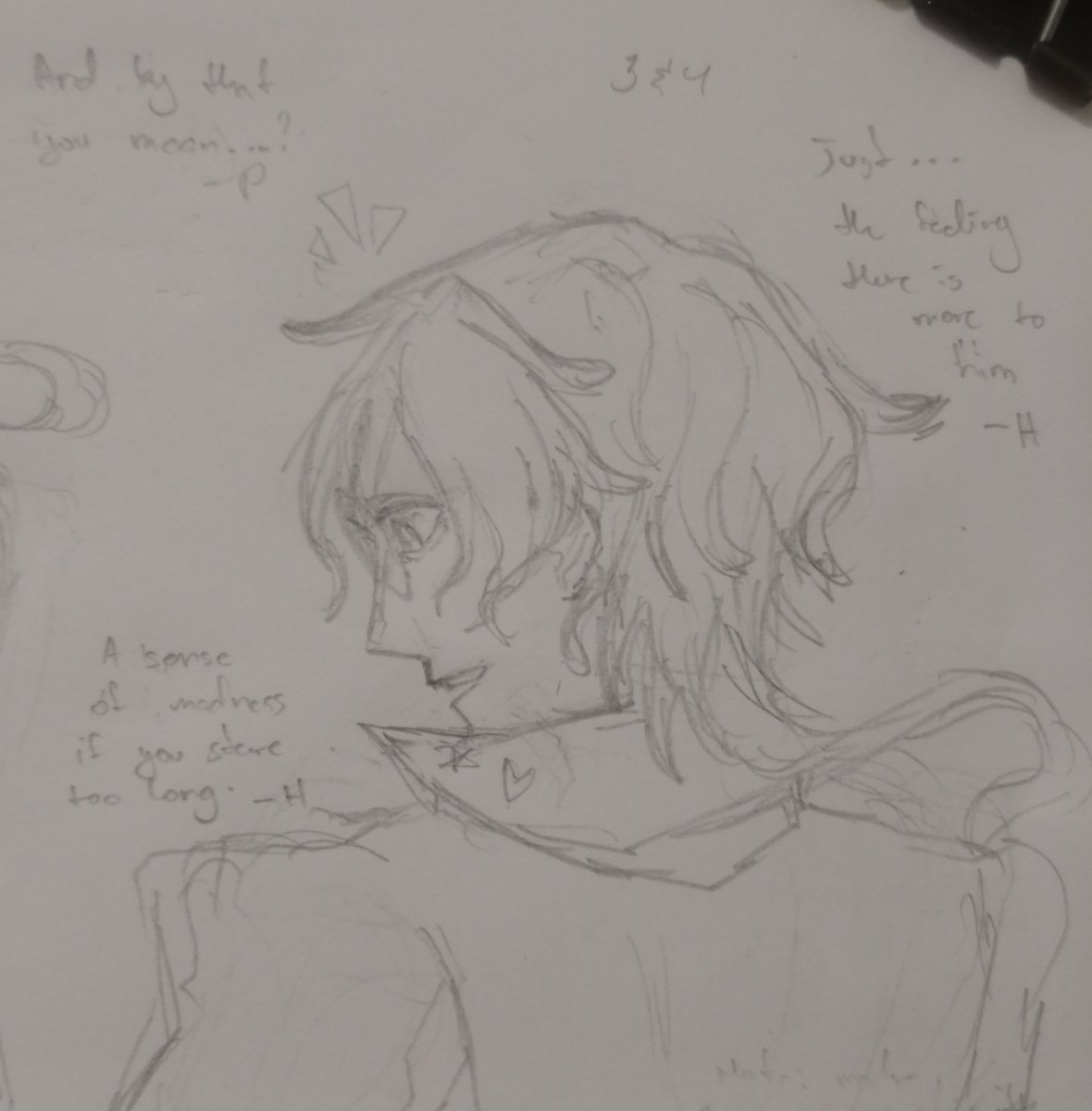 millenniumcrest's tweet photo. "Rooted"
#TFC short comic, more under replies
(1/7) 
H: Pierrot, may I ask...
(2/7)
H: Do you not notice anything, strange with Kaizo?
(3&amp;4/7)
P: And by that you mean?
H: Just the feeling their is more to him,  a sense of madness if you stare too long... https://t.co/Qsh9guaQQp