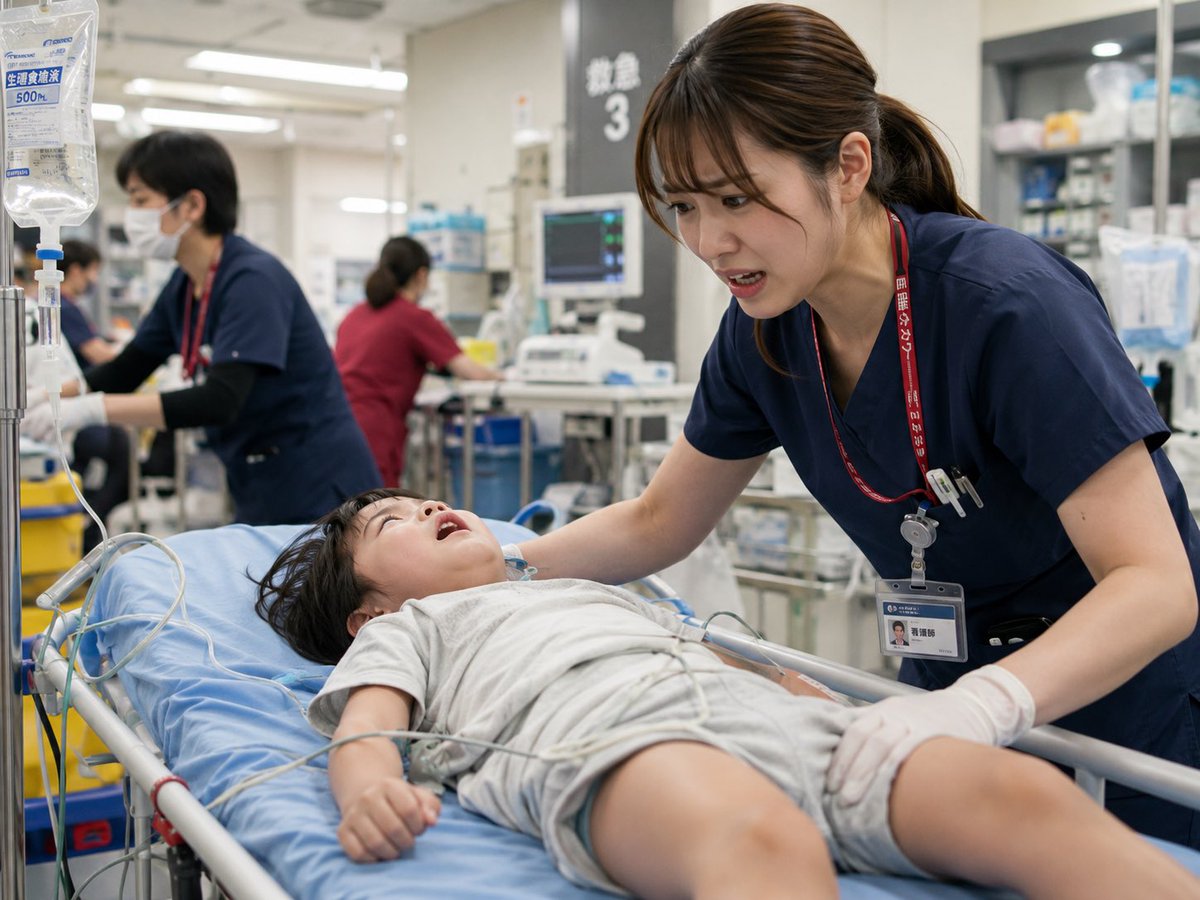 uhouhonurse's tweet photo. 救急外来看護師になって知ったこと

『　子どもの熱性痙攣怖い🫨　』 https://t.co/NnkQc3d6gI