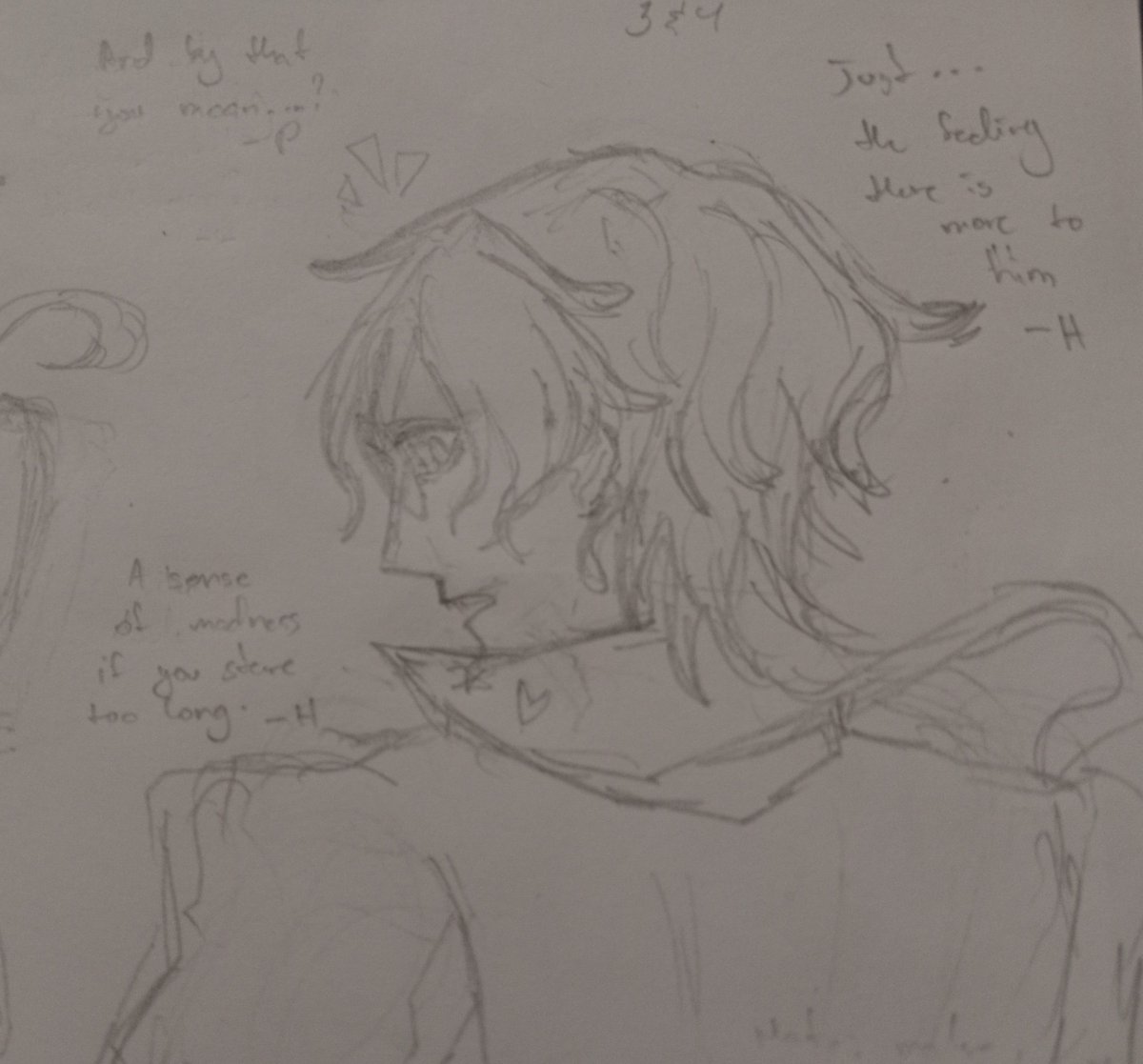 millenniumcrest's tweet photo. "Rooted"
#TFC short comic, more under replies
(1/7) 
H: Pierrot, may I ask...
(2/7)
H: Do you not notice anything, strange with Kaizo?
(3&amp;4/7)
P: And by that you mean?
H: Just the feeling their is more to him,  a sense of madness if you stare too long... https://t.co/Qsh9guaQQp