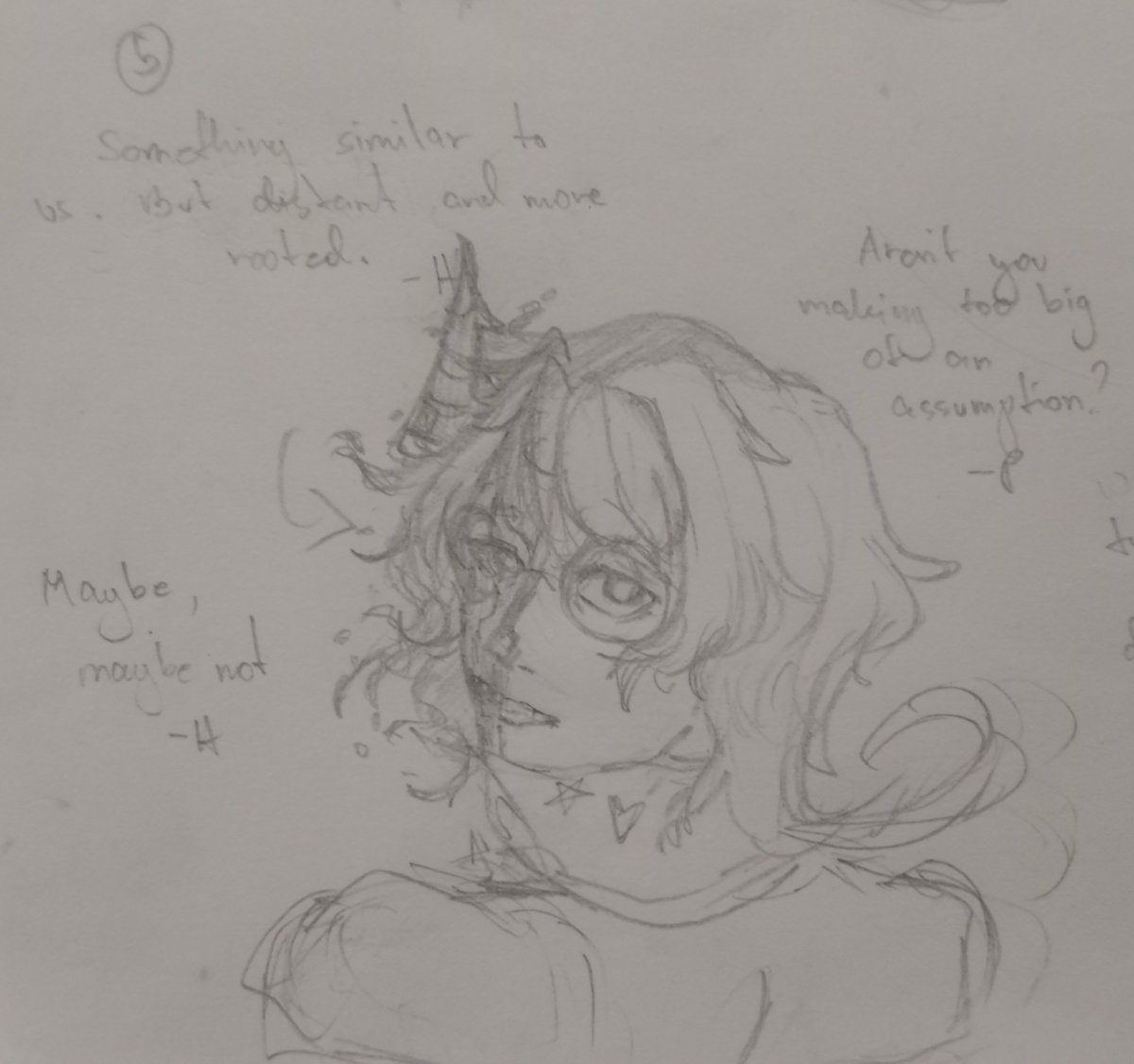 millenniumcrest's tweet photo. (5/7)
H: Something similar to us. But distant and more rooted.
P: Aren't you making too big of an assumption?
H: Maybe, maybe not...
(6/7)
K: Harlequin! Pierrot! Are you two here for a drink?
(7/7)
K: Same as last time, Pierrot? What about you Harlequin?
H: Just coffee, darling. https://t.co/cIUK9lgHGS