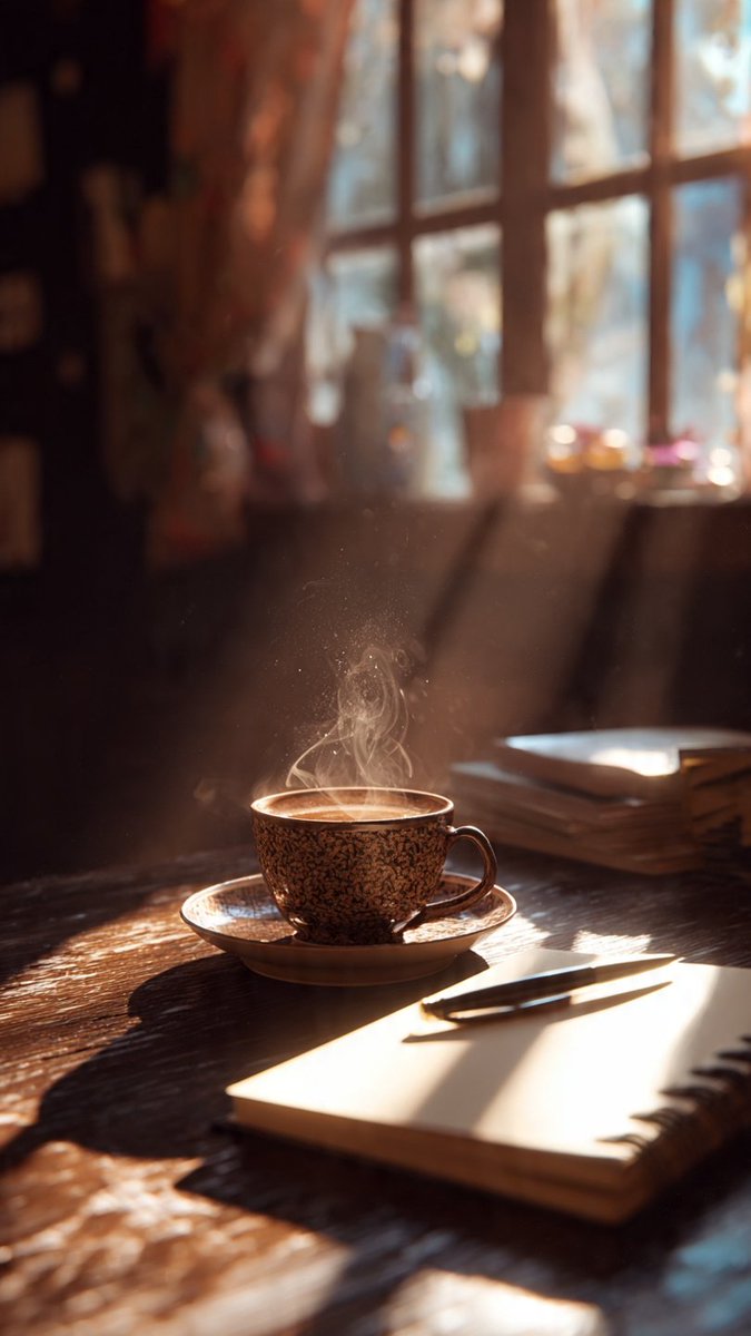 samirahhsjd's tweet photo. #الخميس_الونيس 
فرصه نرتب فيها اللي فات، ونبدأ للي جاي 
ابتسم، القهوه جاهزه، والنفسيه رايقه ☕️ https://t.co/mQdcy9jNmd