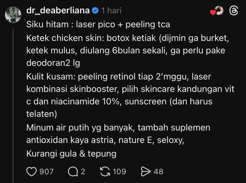 nadaeladela's tweet photo. Pake skincare dengan kombinasi skinbooster, yg mengandung vit c &amp; niacinamide seperti ini ⤵️
—🌼 https://t.co/iSauJo4Mz6

Tambahan suplemen kaya antioksidan ini ⤵️
—🌺 Astria
 https://t.co/x5z3AtoNja
—🌸 vitamin E
 https://t.co/UoSvoXJxy8
—🌺 Seloxy
 https://t.co/QO8OLfgCPJ￼ https://t.co/vqjbrjikB8