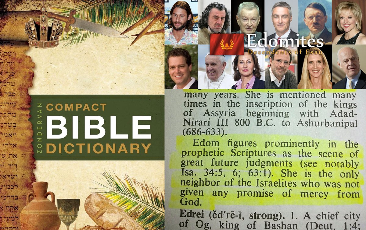 Yashayah144000's tweet photo. @Silo1986 These are the biblical #EDOMITES,๐ซ Descendants of #ESAU (GEN25:25) prophesied to rule the world in #wickedness in the End times, impersonate the chosen people, & revealed as the #AntiChrists. The Secret hidden nation of #EDOM is their True Identity (MALACHI 1:4) https://t.co/yrGPoX48lu