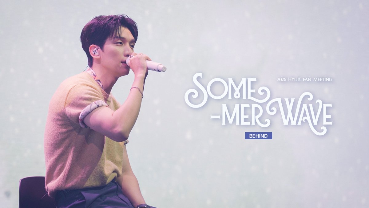 co_companion's tweet photo. [#VIDEO🎥]

팬미팅 하러~ 누가 돌아왔게~ | 2026 HYUK FANMEETING 'Some-mer Wave' 비하인드

🔗 https://t.co/MwPRYeAhGG

#혁 #HYUK 
#FANMEETING #Some_mer_Wave https://t.co/Es23N5WGLB