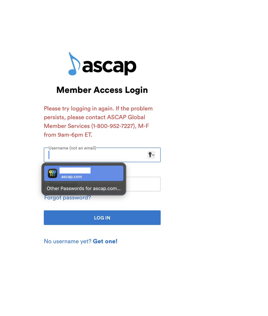 djgraylive's tweet photo. @ASCAP I cant login and the only reply i get is to call in USA number, which is nearly impossible to make international landlines call from Indonesia. How can I get support? https://t.co/m5sFOO0SQV