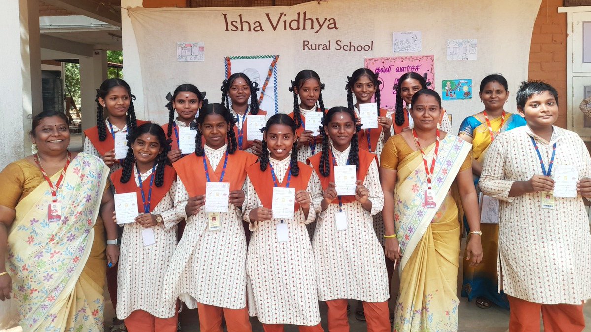 ishavidhya's tweet photo. Educational Development Day

Isha Vidhya Tuticorin celebrated K. Kamaraj's birth anniversary, with the Vice Principal opening the event by highlighting his contribution to education. Students then took part in various competitions and cultural programmes centered on his life. https://t.co/8vJAFpDpbP