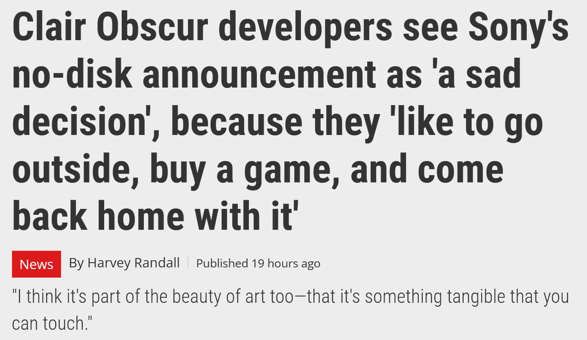 TropicalMaku's tweet photo. Even game developers are not happy with you @Sony @PlayStation. You fucked up. You forgot PlayStation has always been a platform people went to for physical games and even used for watching their physical movies/shows on. https://t.co/PX9lN6zUQa