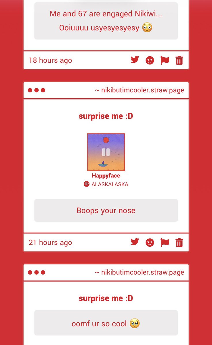 barkingniki's tweet photo. yes! we’re r engaged charlie..

hi juney!!! this is rlly nice,  sounds like bmo from adventure time a bit :p

thank u oomfie!!!! https://t.co/dLJKn0cb11