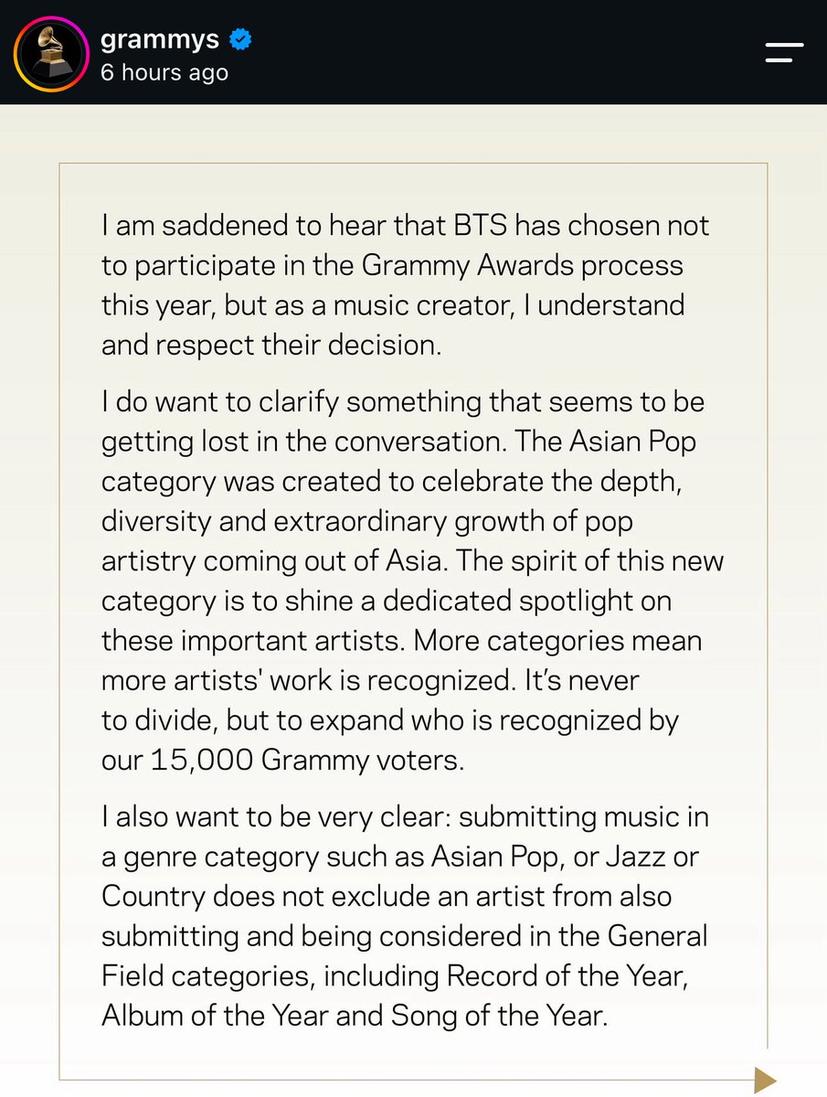 tksovers's tweet photo. They really dont get it do they 

They think BTS pulled out because they thought they wouldnt be nominated in General fields and thats the problem https://t.co/XRGaCDw0S6