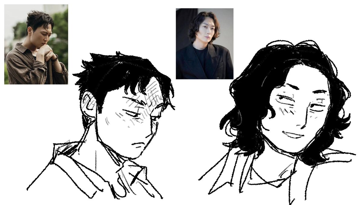 fbobbaqkzc's tweet photo. Namgyu hair too…refs i draw with the intention of it being namgyu <3 hed look so cute with a short cut to me https://t.co/VSp1d87U8S