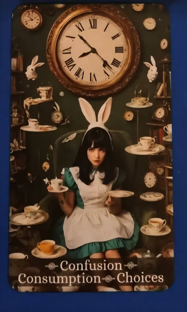 WOracles's tweet photo. Confusing choices are in front of you &amp; it can be so overwhelming  with too many options to choose from so take a deep breath &amp; make a decision from your gut
#highpriestess #Rabbitandwolf https://t.co/JiHIjin9aF