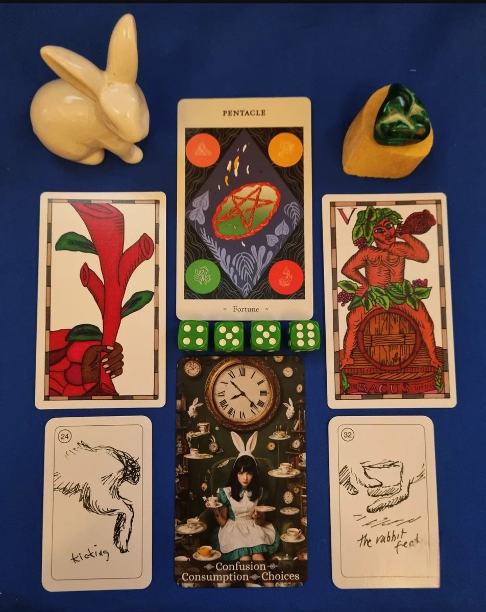 WOracles's tweet photo. Confusing choices are in front of you &amp; it can be so overwhelming  with too many options to choose from so take a deep breath &amp; make a decision from your gut
#highpriestess #Rabbitandwolf https://t.co/JiHIjin9aF