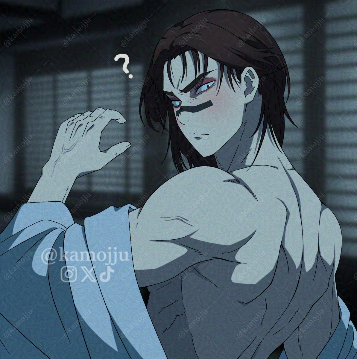 kamojju's tweet photo. just taking a peek at you choso~
#jjk #choso #jujutsukaisen https://t.co/sD2FCcPuUe