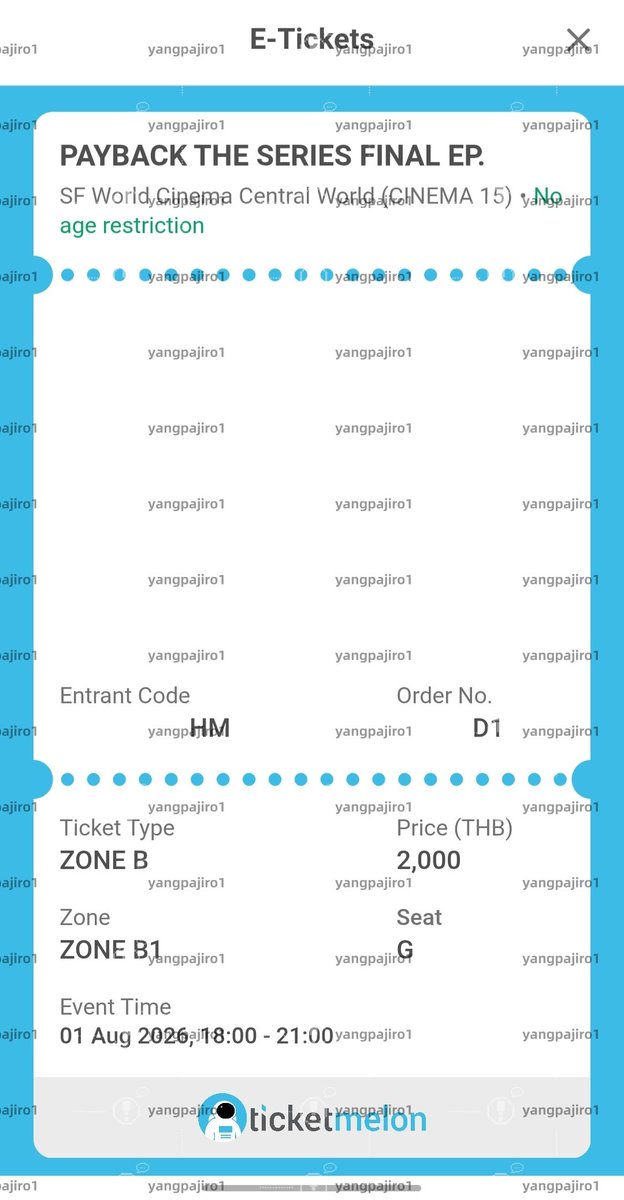 yangpajiro1's tweet photo. wts selling zone 2000 row G including all benefits
f2f ok 
#PAYBACKTheSeries #PAYBACKFinalEp #PAYBACK https://t.co/4xLRhCCeHG