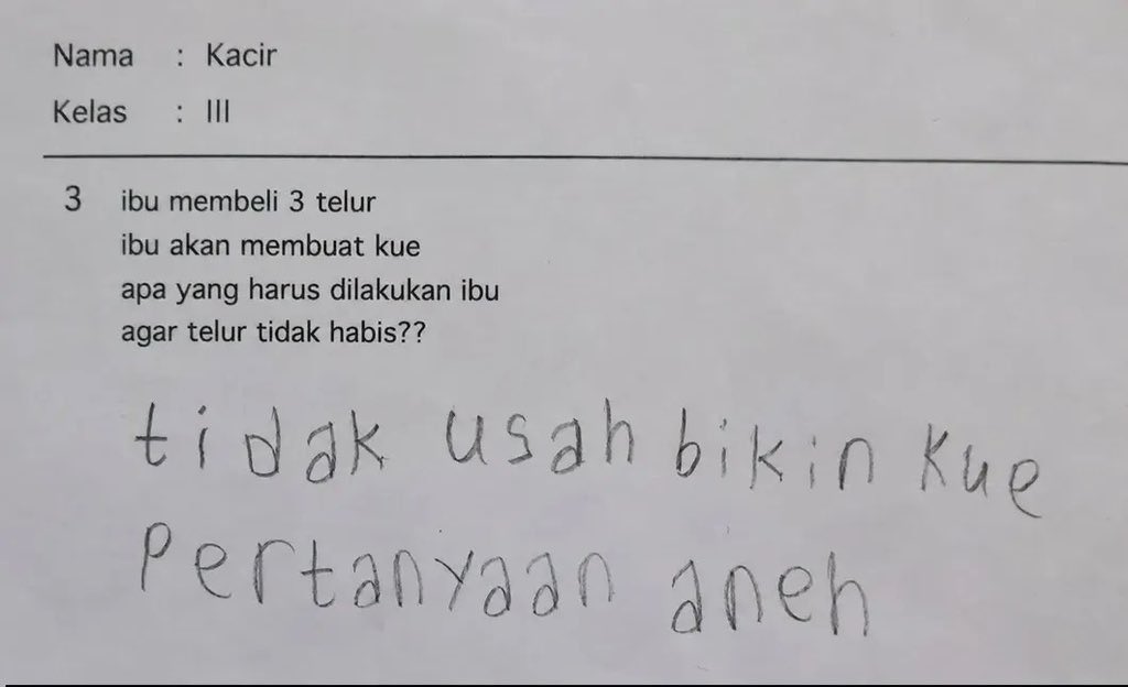 parkyepping's tweet photo. orangnya                              kertas ulanganya https://t.co/rOpgHCoA0D