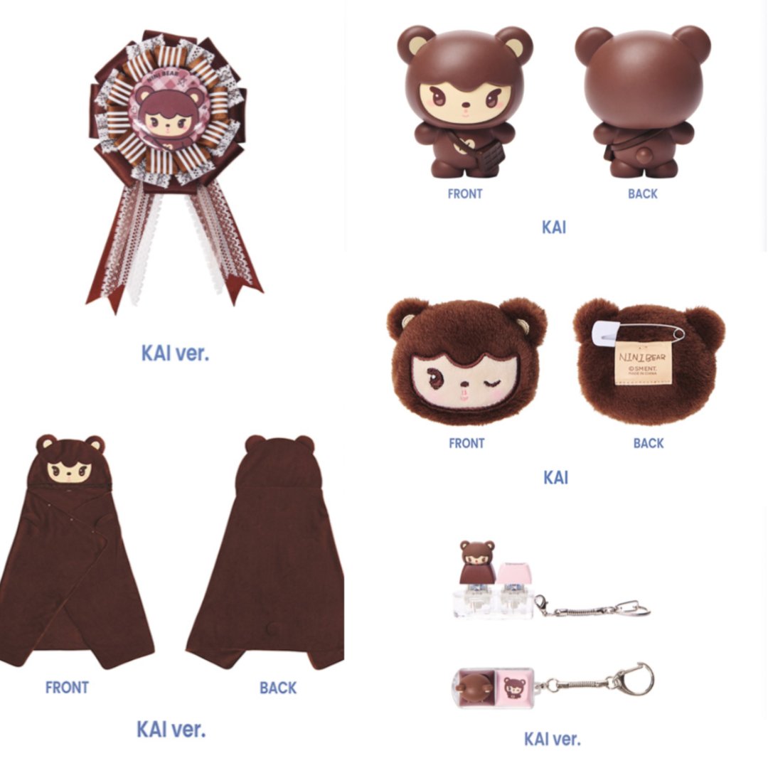 centrickai's tweet photo. exo-mungchiz: ninibear items! https://t.co/ZlAFtjTBsO