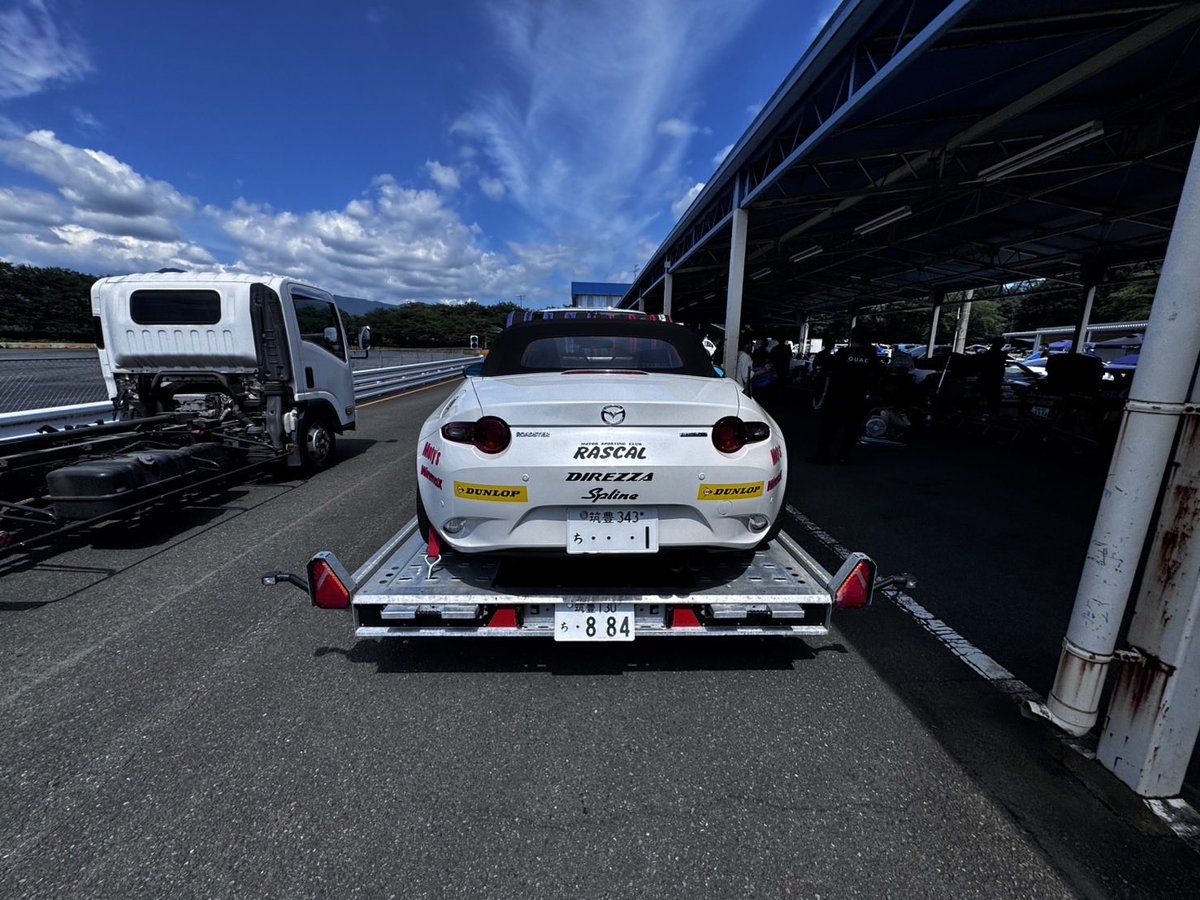 gz32kuri300zx's tweet photo. 代理
ND5RC ジムカーナPN車両売ります
大会実績
2024年九州シリーズ1位、全日本タマダ6位
2026年九州シリーズ1位
金額は300万です。
詳細はDMでお送りします。
10月以降の引渡しとなります。
 #車うります  #ジムカーナ  #競技車両 https://t.co/48vzzcEgvX