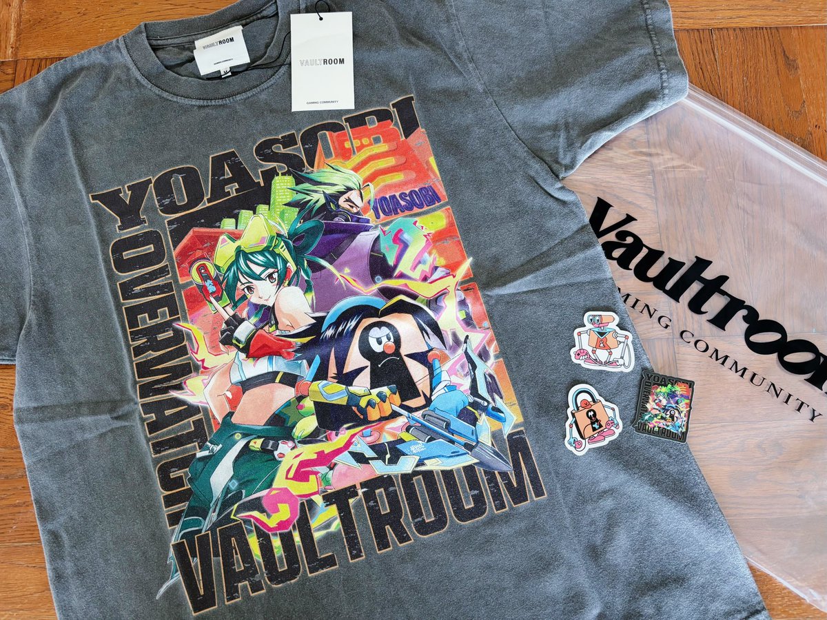 oyasumisk's tweet photo. vaultroom×OW×YOASOBI届いた！とてもよい！ https://t.co/jmv2LcmBZE